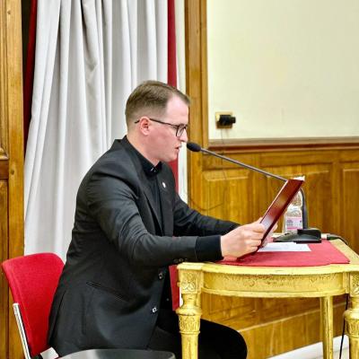 4 octombrie: Roma: Doctorat în filozofie, "dincolo de cuvinte"