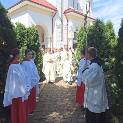 15 septembrie: Bijghir: Sărbătoarea hramului împreună cu PS Petru Gherghel