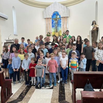 13-15 septembrie: Vizită pastorală a PS Iosif Păuleţ în Parohia "Sfânta Tereza a Pruncului Isus" din Roman