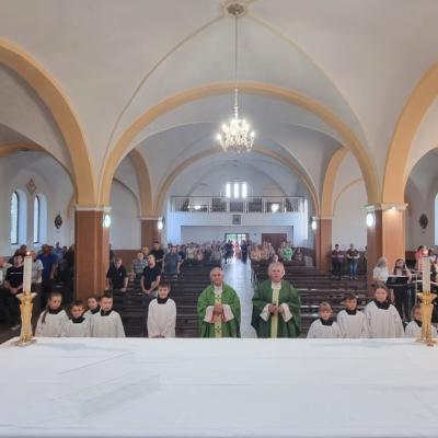 23-25 august: Vizită pastorală a PS Iosif Păuleţ în Parohia Corhana