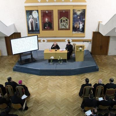 19 mai: Iaşi: Cardinalul Pietro Parolin şi seminariştii din Dieceza de Iaşi