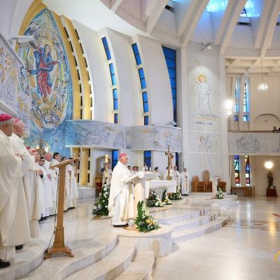 17 mai: Iaşi: Liturghie la 10 ani de la beatificarea Fericitului Anton Durcovici şi deschiderea oficială a Ansamblului Muzeal Catolic. Foto: Adrian Cuba
