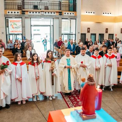 5 august: Zaragoza (Spania): Sărbătoarea hramului comunităţii românilor catolici. Foto: Eusebiu Galaţanu