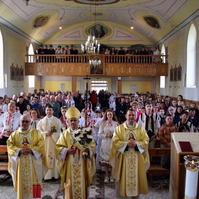12-14 aprilie: Vizită pastorală a PS Iosif Păuleţ în Parohia Poiana Micului