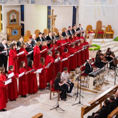 7 aprilie: Concert al Corului Mare în Duminica Milostivirii. Foto: Ovidiu Bişog