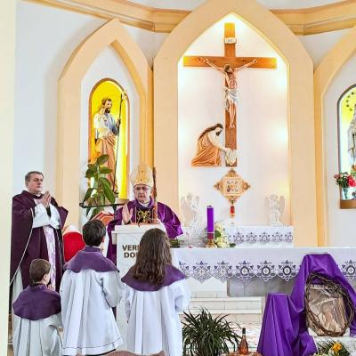 8-10 martie: Vizită pastorală a PS Iosif Păuleţ în Parohia Bârgăuani