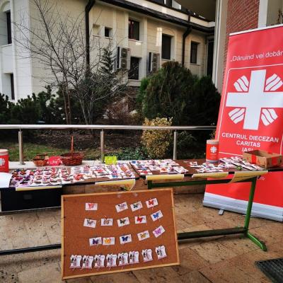 25 februarie: Iaşi: Târg de mărţişor 2024 organizat de Caritas