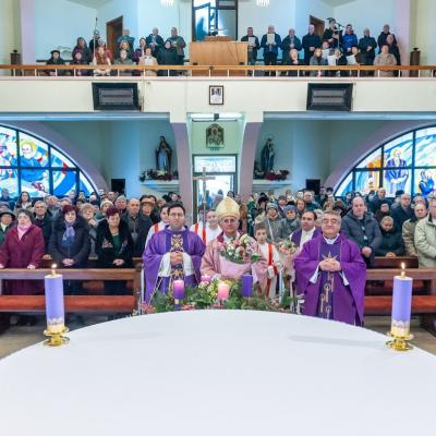 12-14 decembrie: Iaşi: Vizită pastorală a PS Iosif Păuleţ în Parohia "Sfânta Tereza a Pruncului Isus"