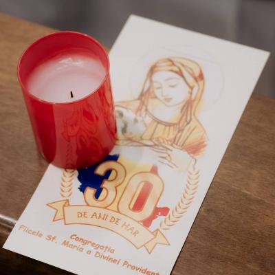 12 noiembrie: Iaşi: Jubileul de 30 de ani de prezenţă a Congregaţiei "Fiicele Sfintei Maria a Divinei Providenţe" în Dieceza de Iaşi