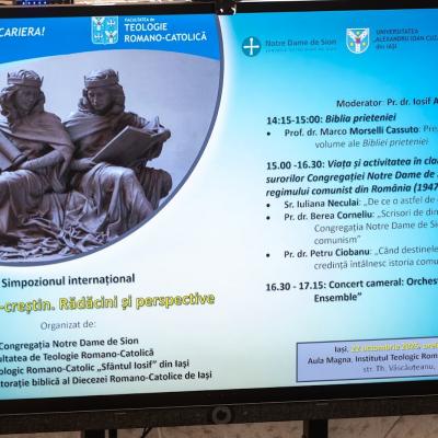 22 octombrie: Iaşi: Simpozion internaţional dedicat dialogului iudeo-creştin. Foto: Ovidiu Bişog