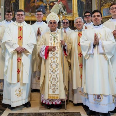 19 octombrie: Iaşi: Hirotonirea a şapte noi diaconi în Catedrala "Sfânta Fecioară Maria, Regină". Foto: Ovidiu Bişog