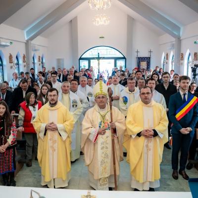 3-5 octombrie: Vizită pastorală a PS Iosif Păuleţ în Parohia Galbeni şi sfinţirea capelei "Înălţarea Domnului" din cimitir