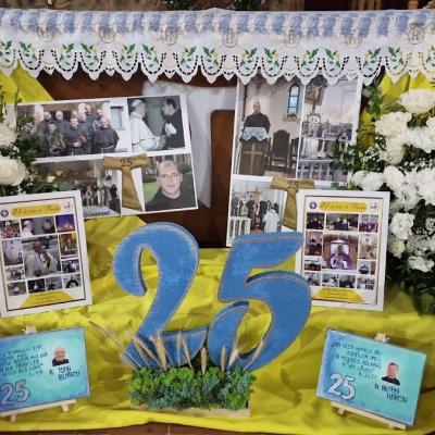 31 august: Pârâul Rece: Aniversare jubiliară la Mănăstirea Franciscană - 25 de ani în slujba Domnului, a Bisericii şi a aproapelui
