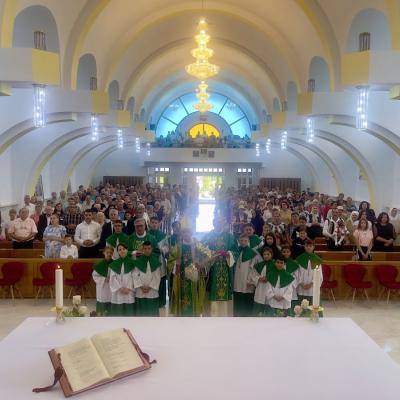 29-31 august: Vizită pastorală a PS Iosif Păuleţ în Parohia Dărmăneşti