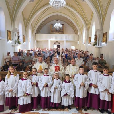 8-10 august: Vizită pastorală a PS Iosif Păuleţ în Parohia Călugăreni