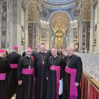 25 iunie: PS Iosif Păuleţ a participat la Jubileul Episcopilor de la Vatican