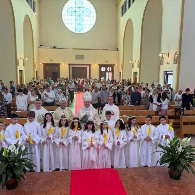1 iunie: Padova: Prima Sfântă Împărtăşanie