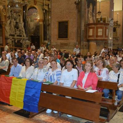 31 mai: Padova: Întâlnirea cu românii din Verona, Pordenone, Prato şi Milano