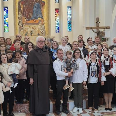 24-26 mai: Luncani: Vizita canonică a priorului general al Ordinului Carmelit la Mănăstirea Carmelită