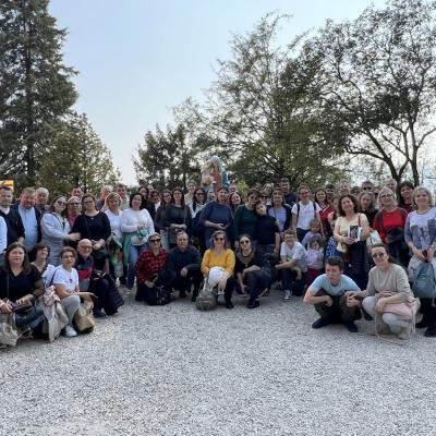 5-6 aprilie: Italia: Pelerini plini de speranţă la sanctuarele din Schio şi Padova