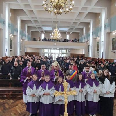 21-23 martie: Vizită pastorală a PS Iosif Păuleţ în Parohia Mirceşti