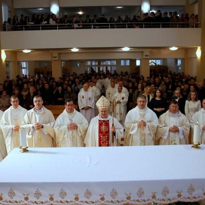 19 martie: Bacău: Hramul Colegiului Naţional Catolic şi al seminarului