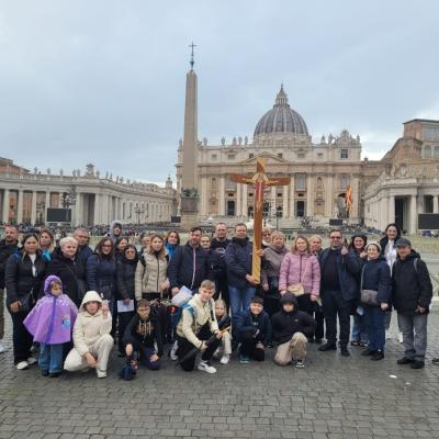 16 martie: Românii catolici din Milano în vizită la românii catolici din Roma