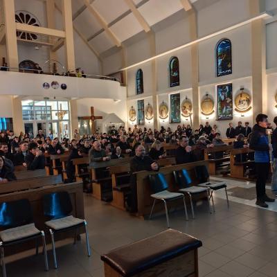 13 martie: Roman: "Calea Crucii a Pelerinului" cu Iosefinii lui Murialdo