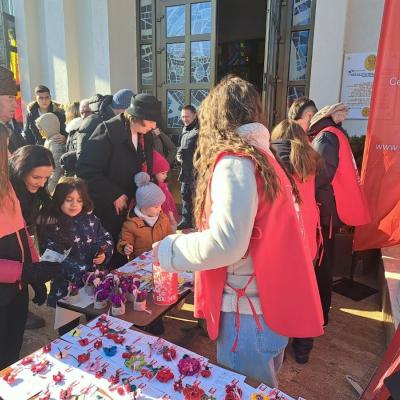 23 februarie: Iaşi: Târgul de Mărţişor organizat de Caritas