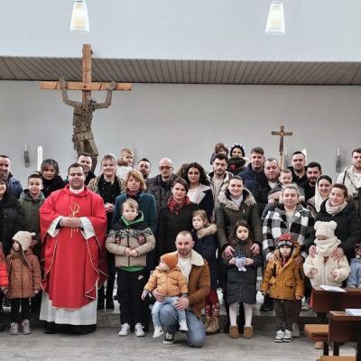12 ianuarie: Germania: Sărbătoarea Botezului Domnului în comunitatea "Fericitul Ieremia Valahul" din Köln