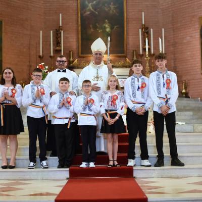 31 mai: Italia: Dublă sărbătoare în comunitatea catolică română din Cremona