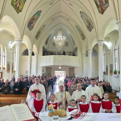 1-3 mai: Vizită pastorală a PS Iosif Păuleţ în Parohia Pralea