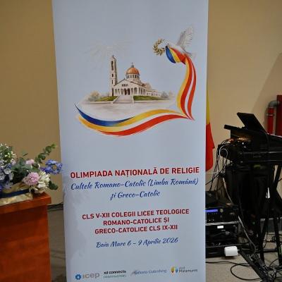 6-9 aprilie: Baia Mare: Etapa naţională a Olimpiadei de Religie