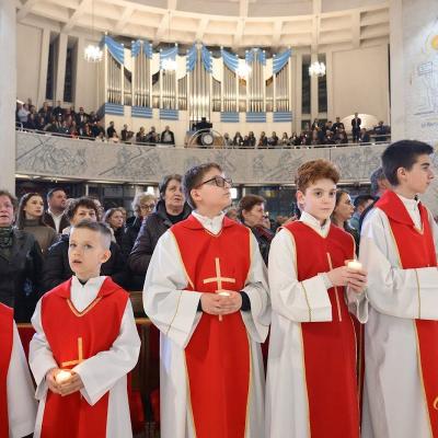 4 aprilie: Iaşi: Liturghia Învierii Domnului. Foto: Adrian Cuba