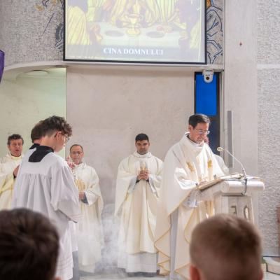 2 aprilie: Iaşi: Liturghia Cinei Domnului. Foto: Andreea Dima