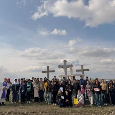 21 martie: Sagna: Tinerii din Acţiunea Catolică pe drumul Crucii
