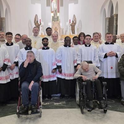 19 martie: Roma: Lectoratul - chemare personală la a trăi şi a vesti Cuvântul prin iubire. Au răspuns doi tineri guanellieni din România