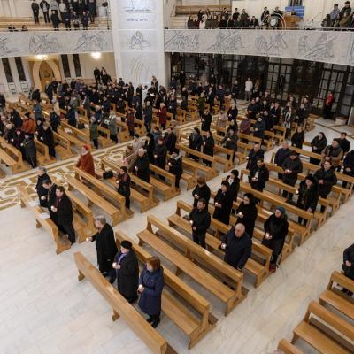 25 ianuarie: Iaşi: Încheierea Săptămânii de Rugăciune pentru Unitatea Creştinilor. Catedrala "Sfânta Fecioară Maria, Regină". Foto: Ovidiu Bişog