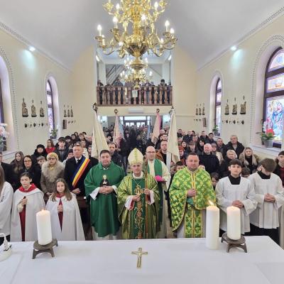 24-26 ianuarie: Vizită pastorală a PS Iosif Păuleţ în Parohia Moara