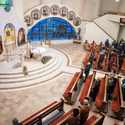 21 ianuarie: Iaşi: A patra zi a octavei de rugăciune pentru unitatea creştinilor. Parohia "Sfânta Tereza a Pruncului Isus". Foto: Marius-Jean Laurescu