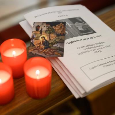 19 ianuarie: Iaşi: A doua zi a octavei de rugăciune pentru unitatea creştinilor. Capela Căminului de Bătrâni "Casa Sfântul Iosif". Foto: Ovidiu Bişog