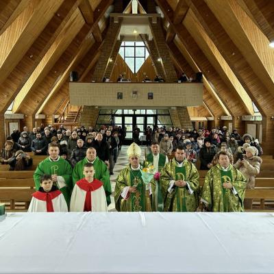 16-18 ianuarie: Vizită pastorală a PS Iosif Păuleţ în Parohia Slănic Moldova