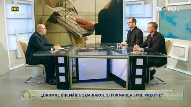 TVR Iaşi: Emisiunea "Lumina creştinului", ediţia "Drumul chemării: Seminarul şi formarea spre Preoţie"