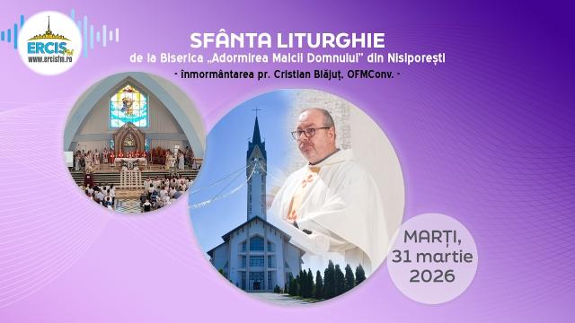 Nisiporeşti: Sfânta Liturghie de înmormântare a pr. Cristian Blăjuţ, OFMConv.