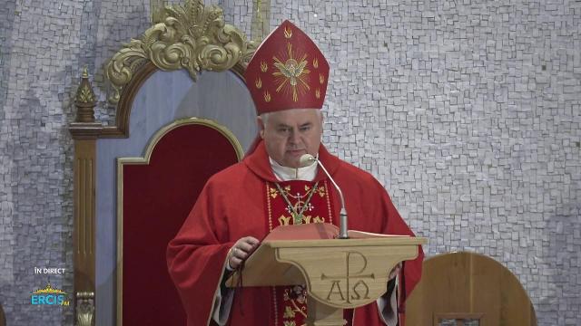 Iaşi (catedrală): Sfânta Liturghie solemnă din Duminica Floriilor
