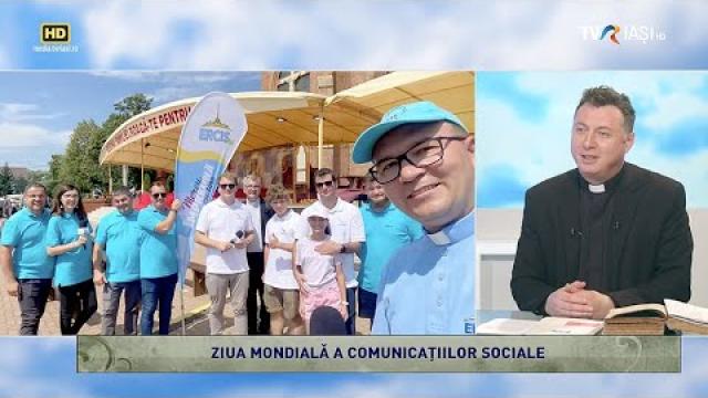 TVR Iaşi: Emisiunea "Lumina creştinului", ediţia "Ziua Mondială a Comunicaţiilor Sociale"