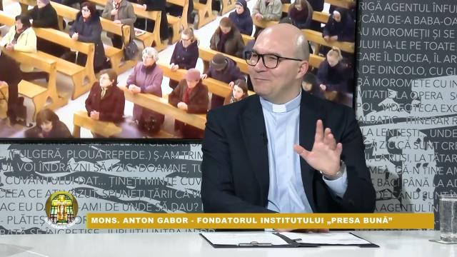 Apollonia TV: Emisiunea "Sub semnul crucii", ediţia "Mons. Anton Gabor - fondatorul Institutului «Presa Bună»"