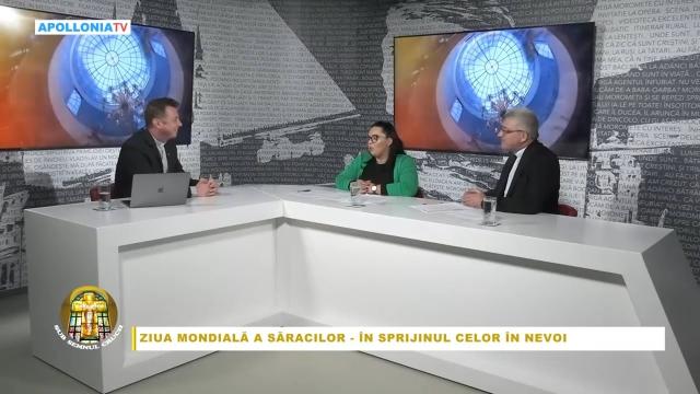 Apollonia TV: Emisiunea "Sub semnul crucii", ediţia "Ziua Mondială a Săracilor - În sprijinul celor în nevoi"