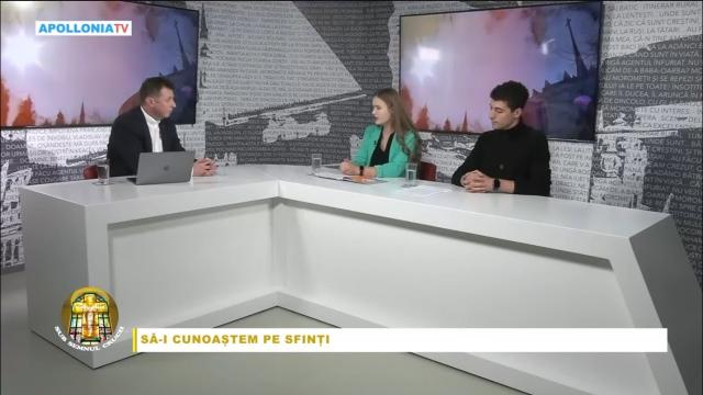 Apollonia TV: Emisiunea "Sub semnul crucii", ediţia "Să-i cunoaştem pe sfinţi"