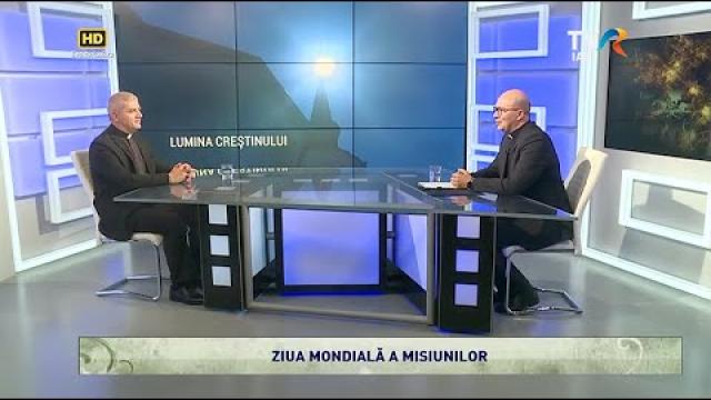 TVR Iaşi: Emisiunea "Lumina creştinului", ediţia "Ziua Mondială a Misiunilor"